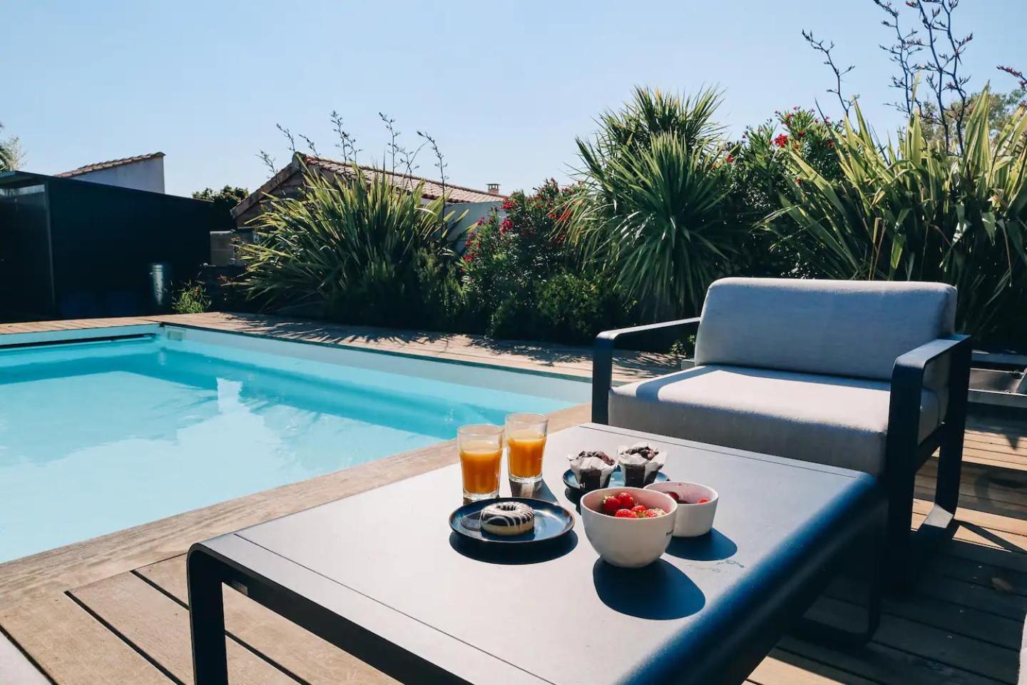 Ღ Le Paradis Bleu • Villa Avec Piscine Chauffee L'Houmeau 외부 사진